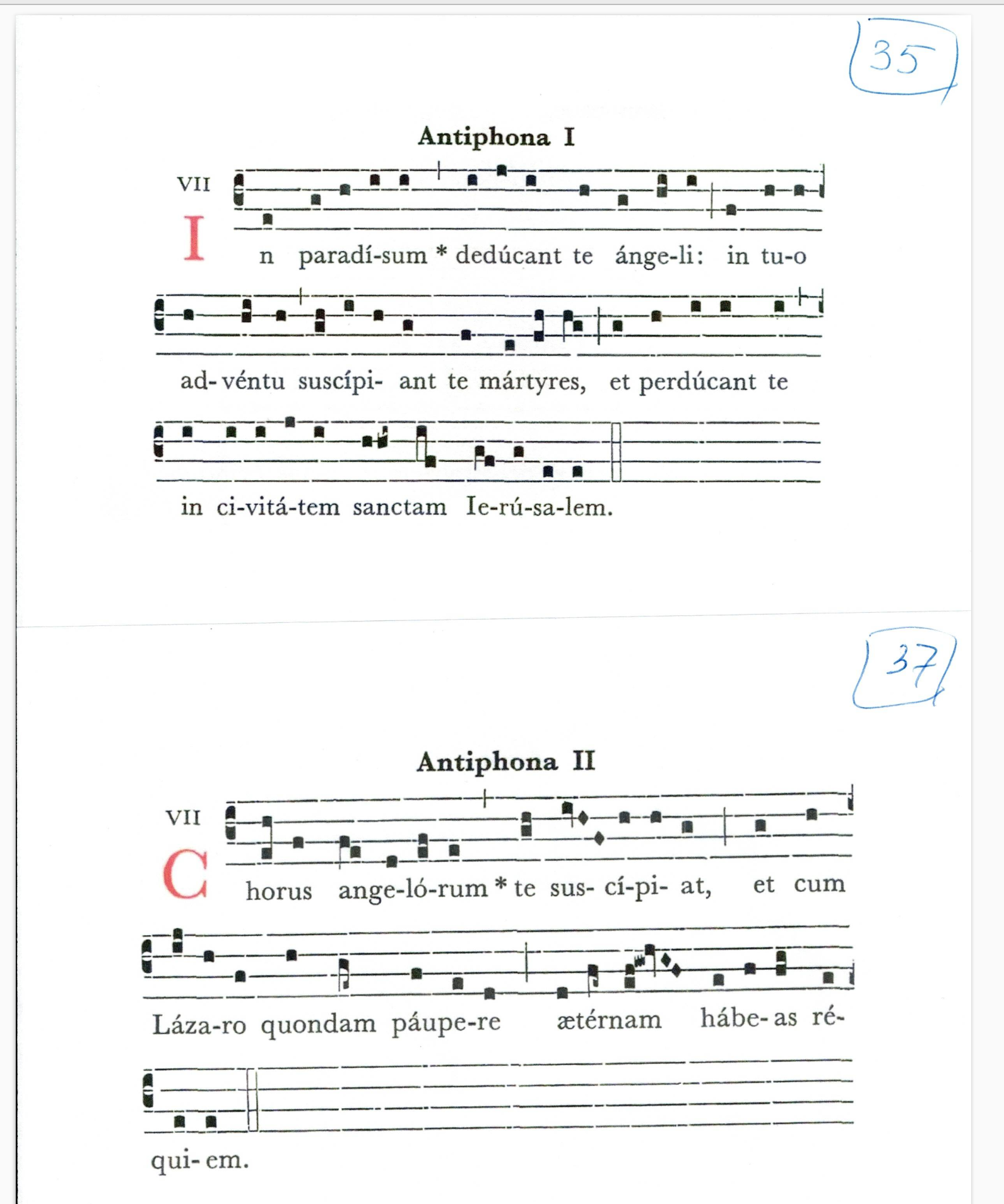 In Paradisum en Chorus Angelorum